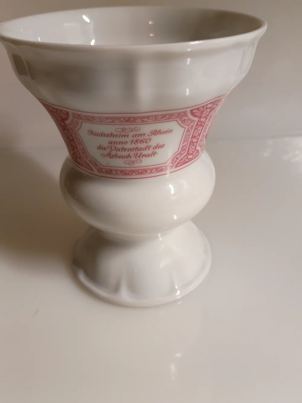 Vintage Heinrich Coffee Mug Goblet elegant white